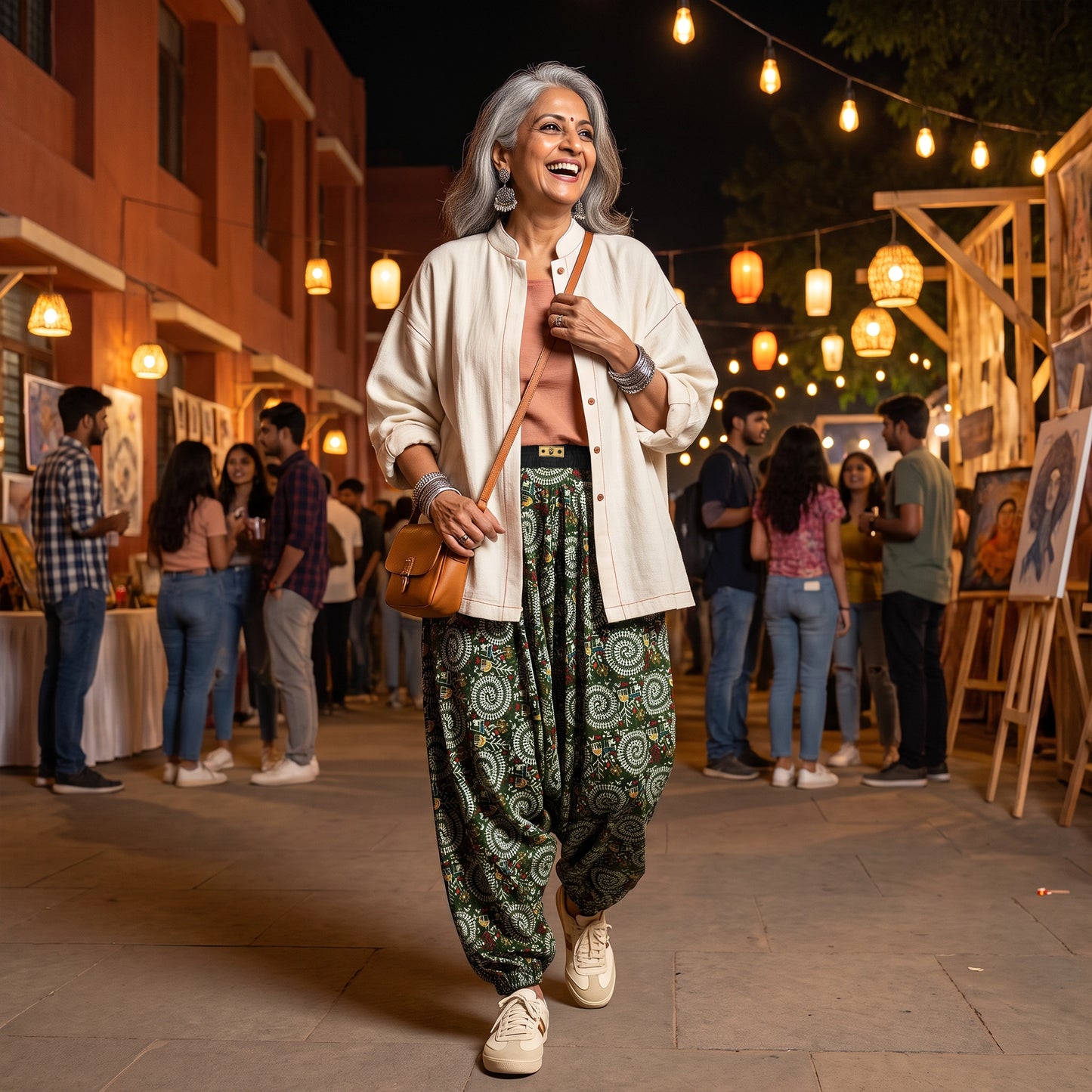 Warli Van | Unisex Harem Pant