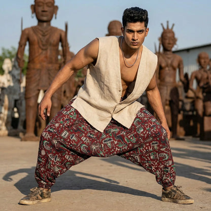 Rust Tribe | Unisex Harem Pant