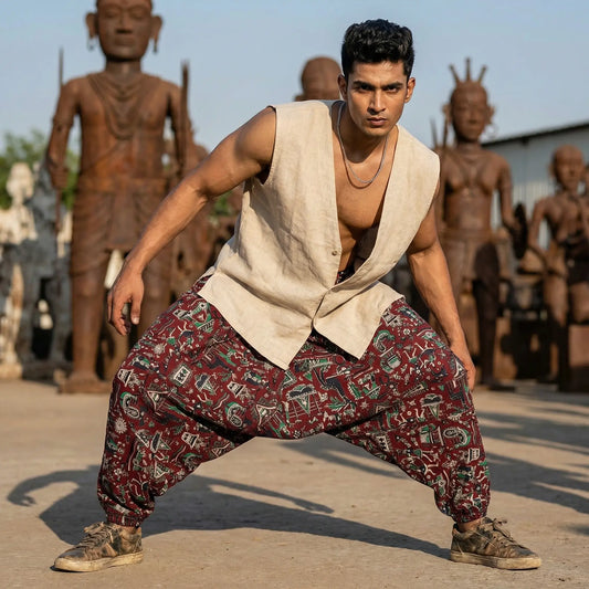 Rust Tribe | Unisex Harem Pant