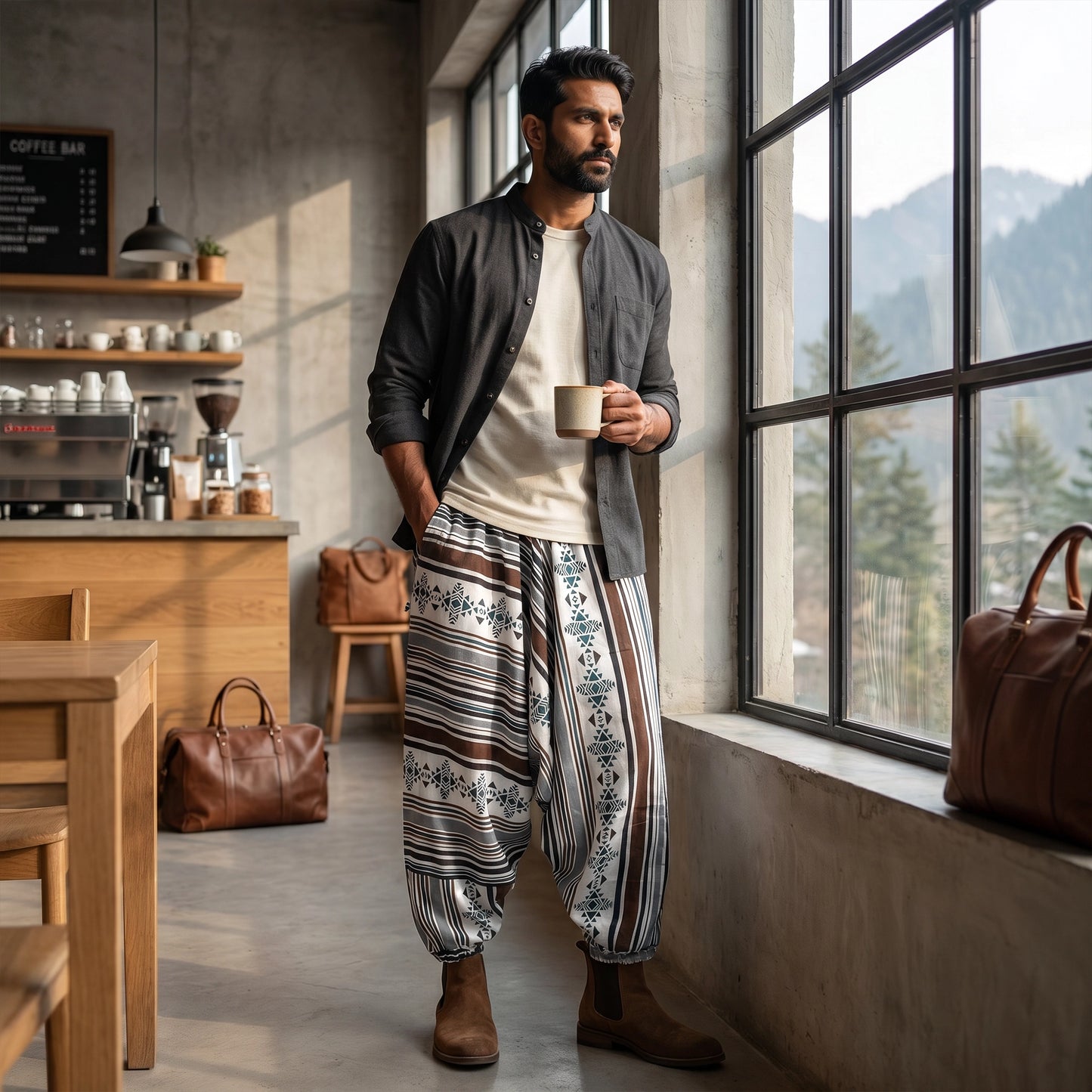 Banjara Smoke | Unisex Harem Pant