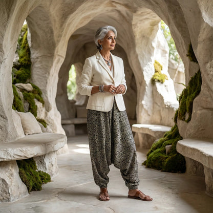 Cave Script | Unisex Harem Pant