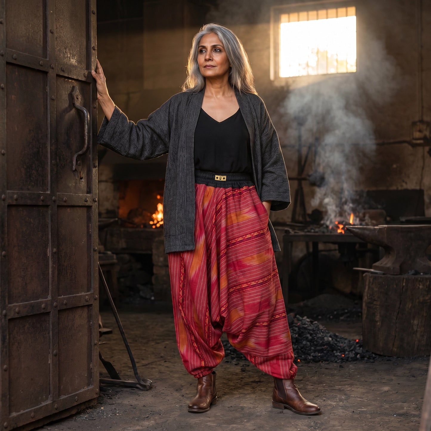 Woven Fire | Unisex Harem Pant