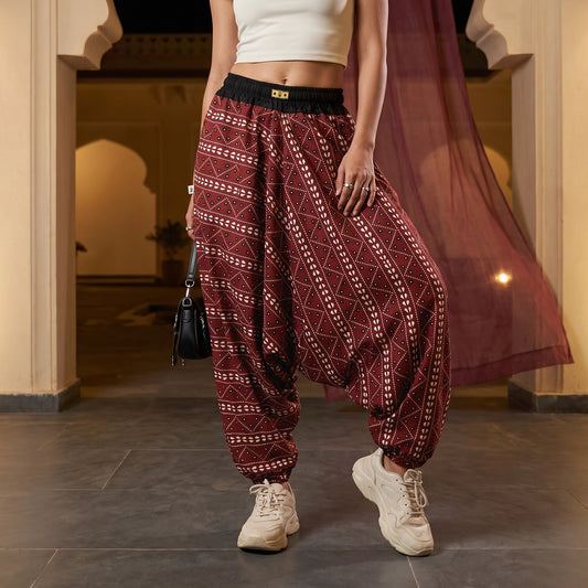 Lal Ratri | Unisex Harem Pant