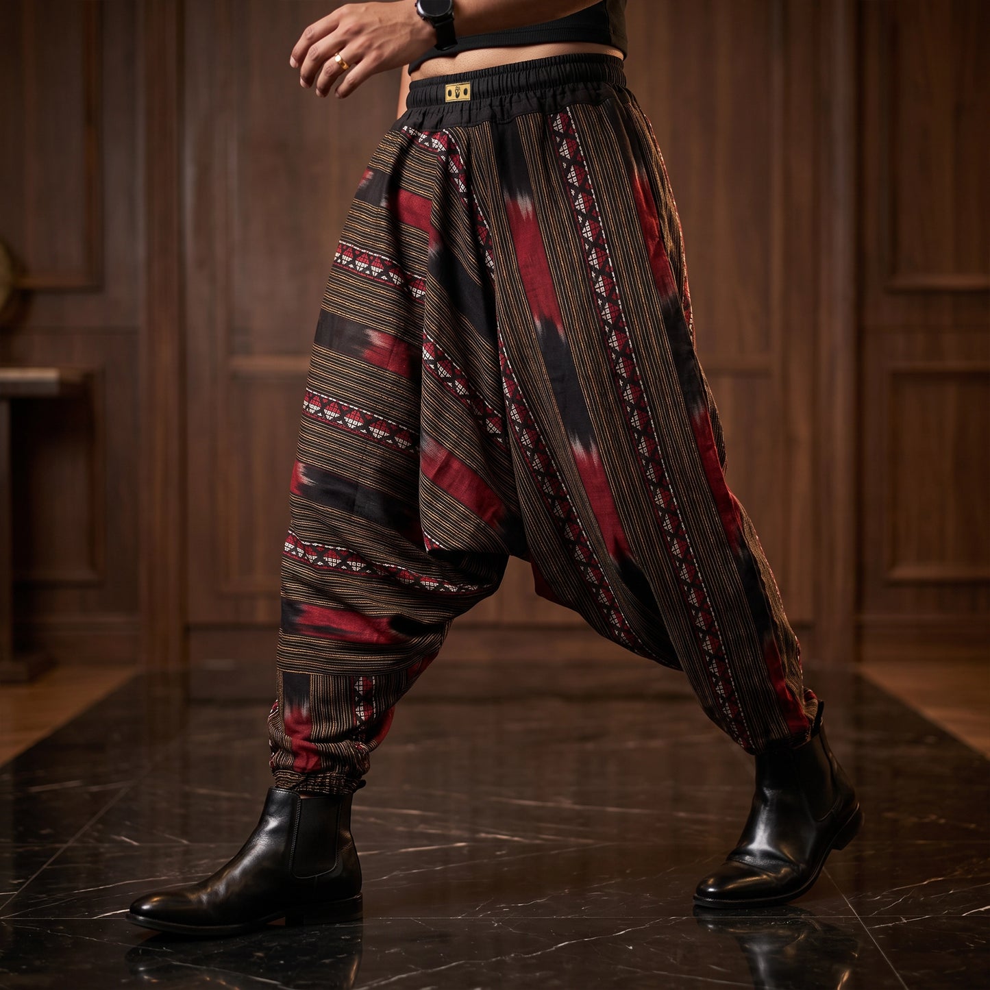 Noir Dynasty | Unisex Harem Pant