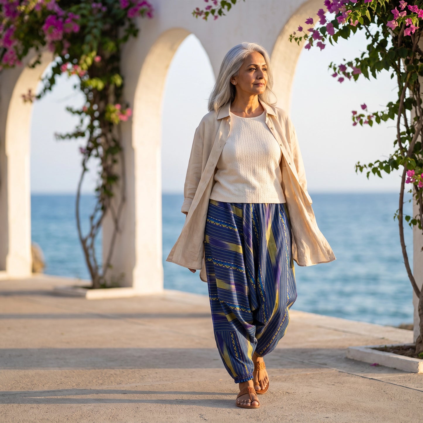 Sapphire Blue | Unisex Harem Pant