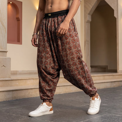 Masala Brown | Unisex Harem Pant