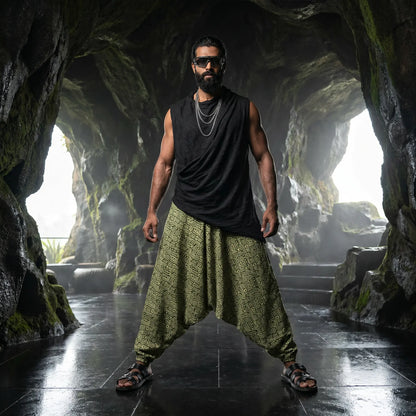 Moss Cave | Unisex Harem Pant