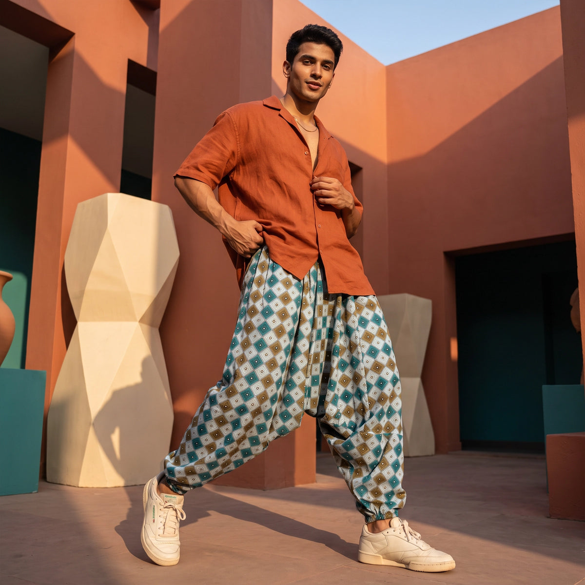 Krazy Peacock | Unisex Harem Pant