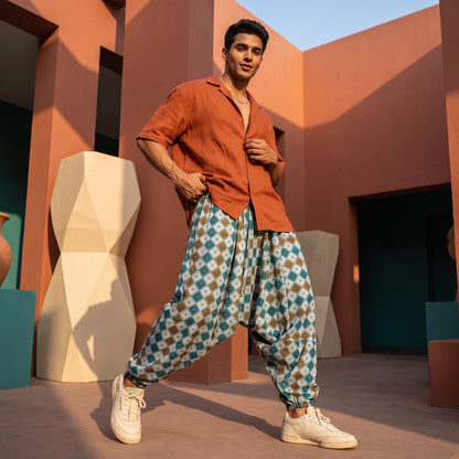 Krazy Peacock | Unisex Harem Pant