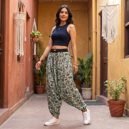 Folk Canvas | Unisex Harem Pant