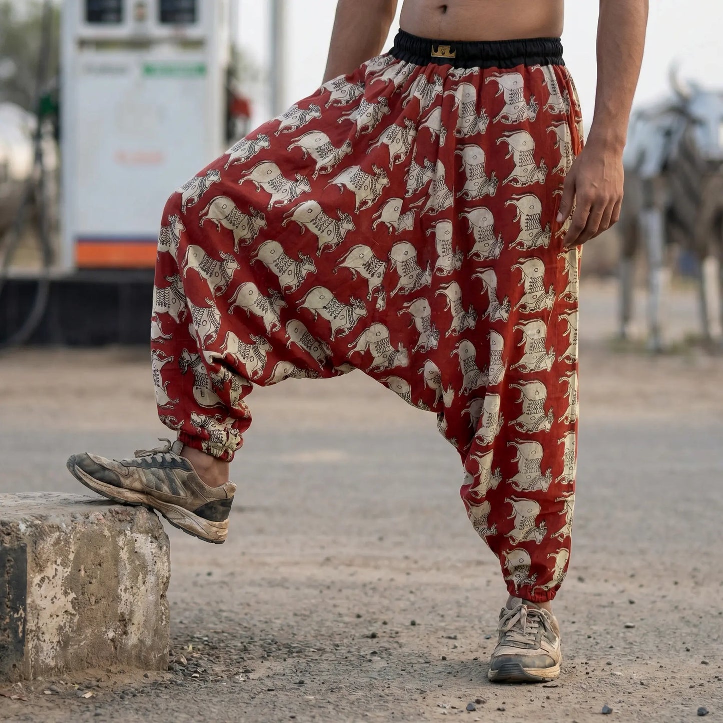 Redrum Cow | Unisex Harem Pant
