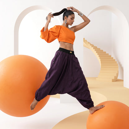 Plum Fiction | Unisex Harem Pant