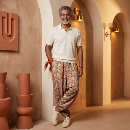 Masala Saffron | Unisex Harem Pant