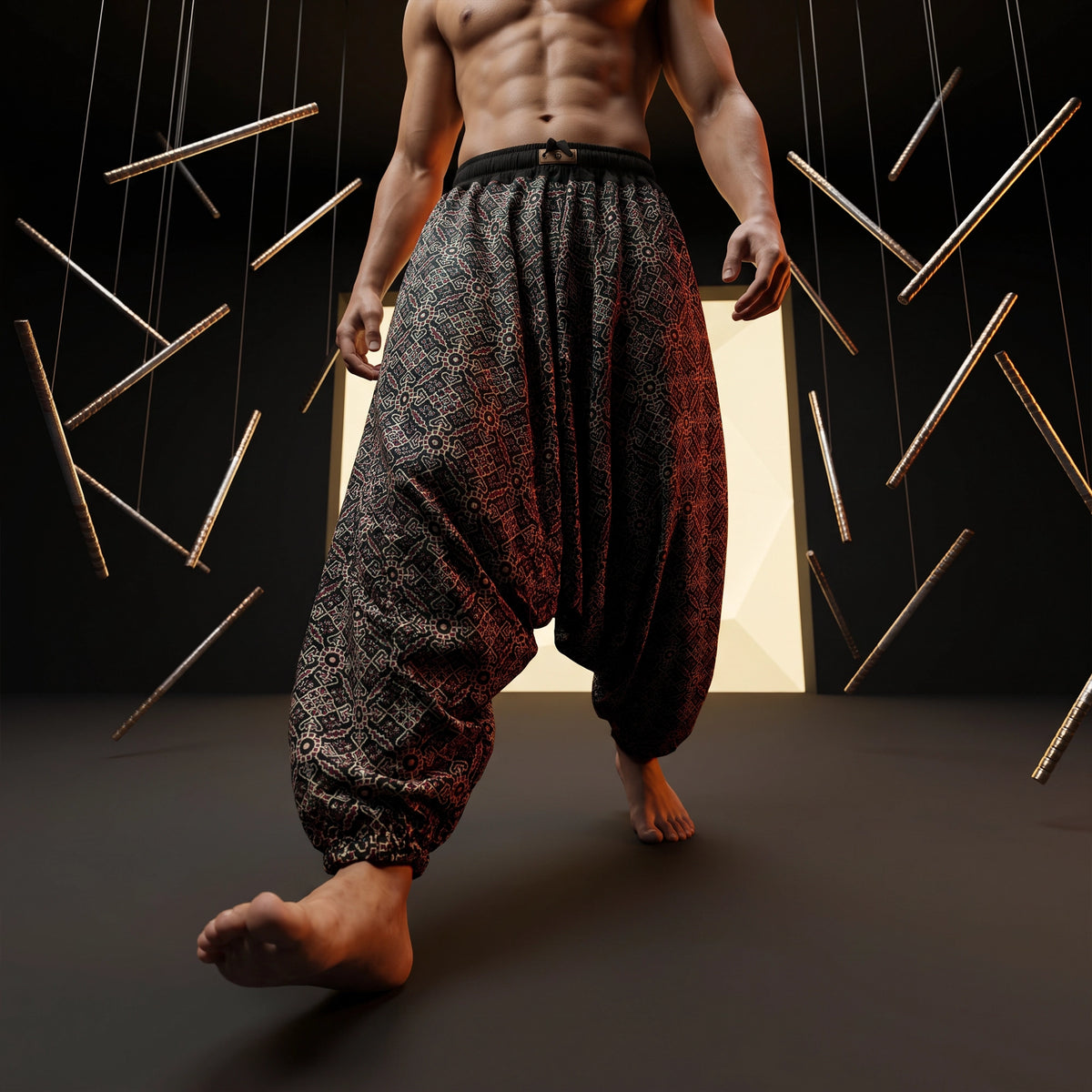 Dandiya Dusk | Unisex Harem Pant