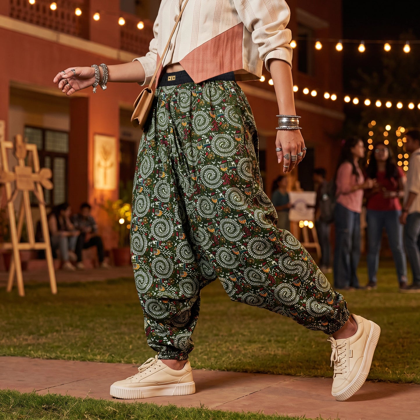 Warli Van | Unisex Harem Pant