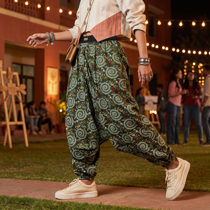 Warli Van | Unisex Harem Pant