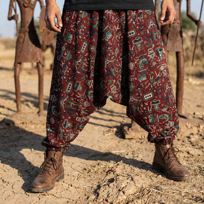 Rust Tribe | Unisex Harem Pant