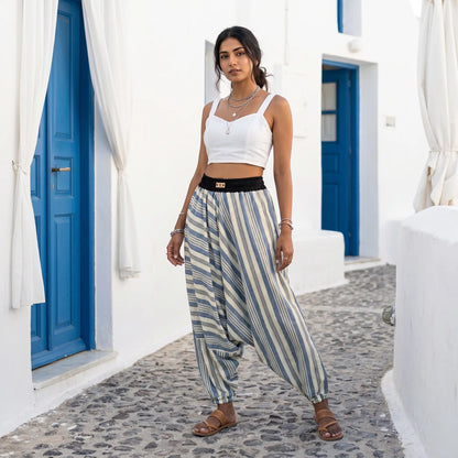 Nomad stripe | Unisex Harem Pant