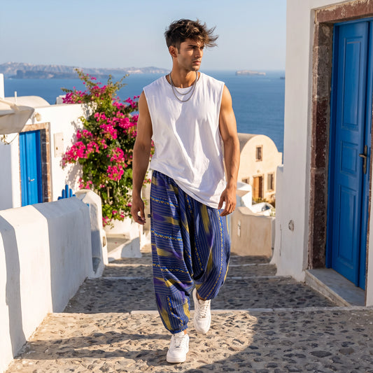 Sapphire Blue | Unisex Harem Pant