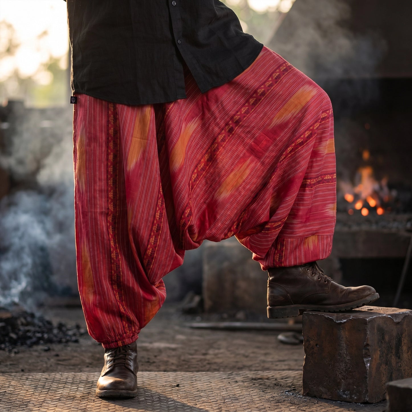 Woven Fire | Unisex Harem Pant