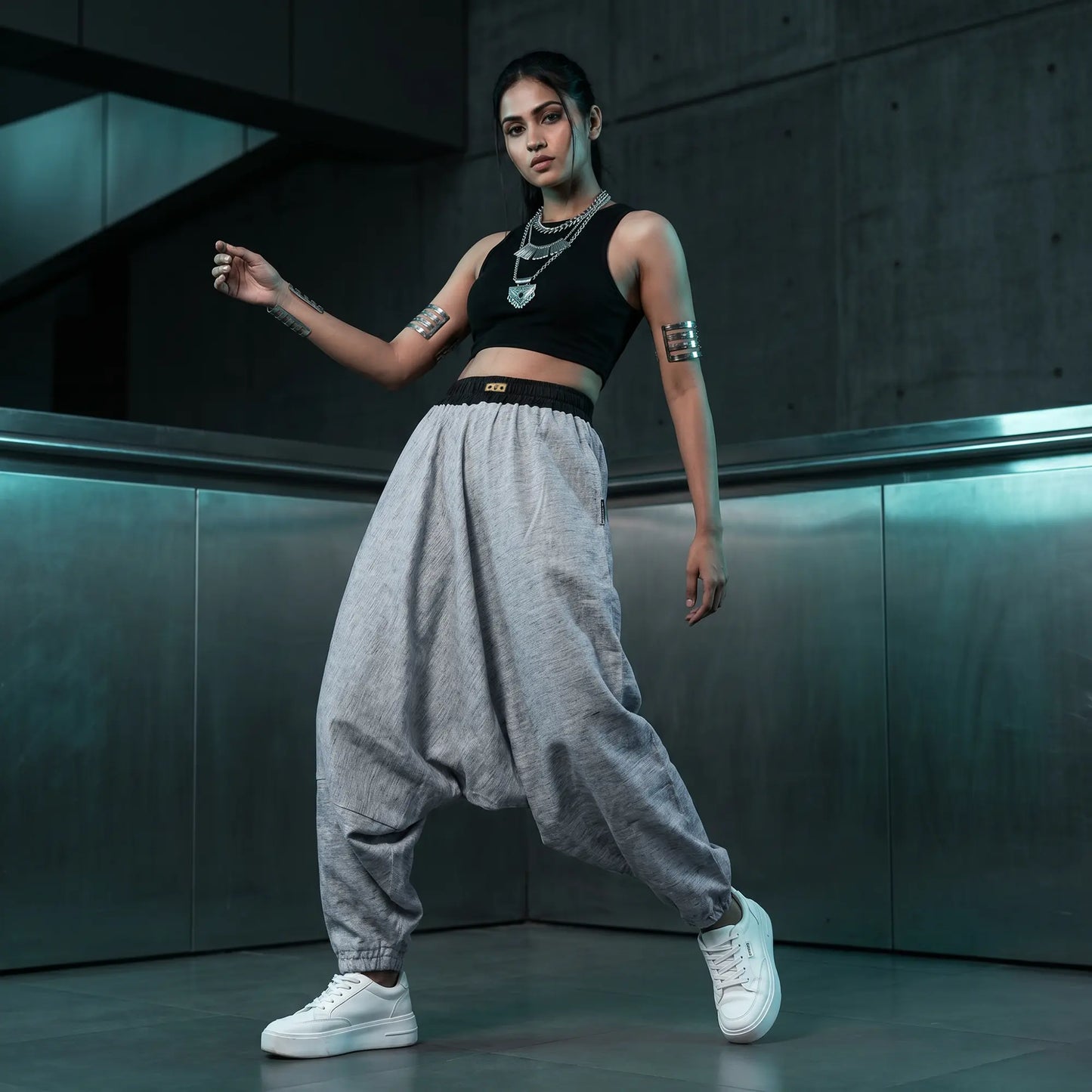 Noise Drift | Unisex Harem Pant