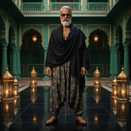 Midnight Mehfil | Unisex Harem Pant
