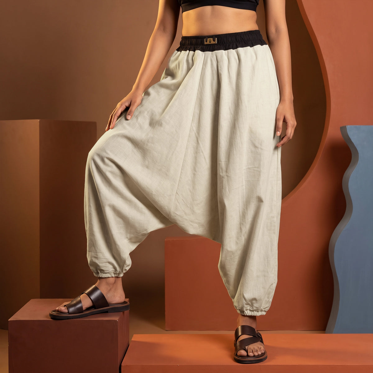 CreamStone | Unisex Harem Pant