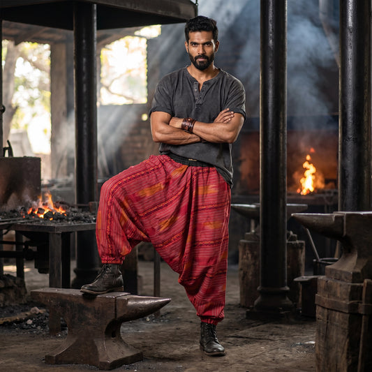 Woven Fire | Unisex Harem Pant