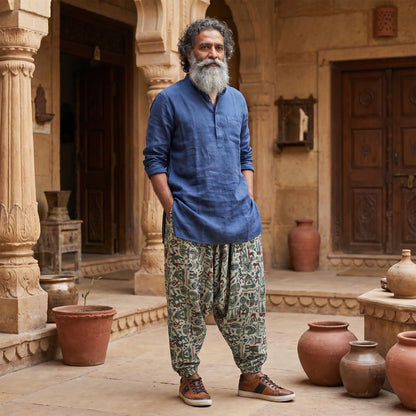 Folk Canvas | Unisex Harem Pant