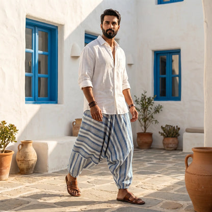Nomad stripe | Unisex Harem Pant